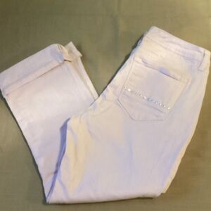 Nine West Soft Pink Jean Capris